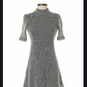 Zara Blue and White Dress